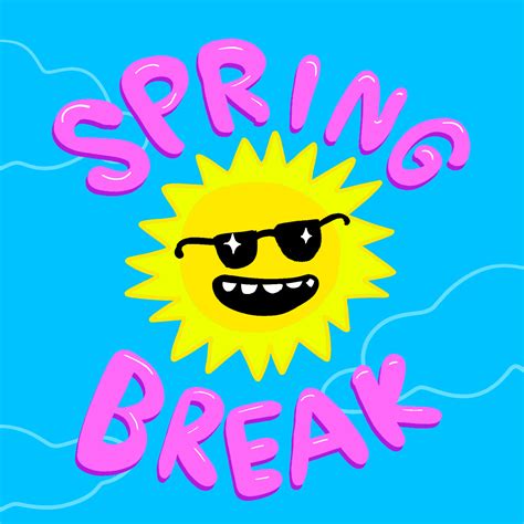 spring break gif